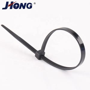 Jiuhongは、高品質の耐久性のあるケーブルタイを備えたサンプルナイロン66ケーブルジップタイのセルフロック電気配線を提供します - Product Image 1