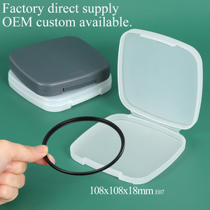 SUNSHING <b>Small</b> Camera Filter Carry Case ND Filter <b>Storage</b> <b>Box</b> <b>Small</b> Plastic Container Organizer Shockproof Lens Filter Case - Product Image 1