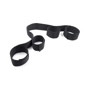 Produits pour adultes SM Retenue Mains et pieds Jambes Cheville ouverte Menottes Bondage Corde Menottes Sangle Passion Lit Bondage Sex Game - Product Image 2