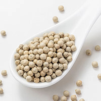 Poivre Blanc Entier en Sac Économique, Épice Naturelle Séchée pour l'Industrie Alimentaire, Vente en Gros