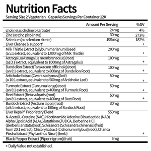 Kapsul detoks hati 20-in-1 suplemen pembersih hati dewasa kapsul 240 daun Artichoke kunyit akar <span class=keywords><strong>Dandelion</strong></span> Susu Thistle - Product Image 2