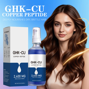 Spray de Péptidos de Cobre GHK-CU Transfronterizo para Cabello y Cuero Cabelludo 60ml, Logotipo Personalizado para Hombres, Tres Años de Vida Útil - Product Image 3