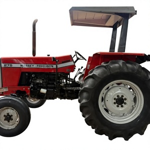 Tracteur agricole d'occasion Massey Ferguson 275 4x4 75 CV avec boîte de vitesses rouge pour travaux de champ - Product Image 1