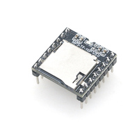 Module Lecteur MP3 DFPlayer Mini V3.0 16P Carte TF Disque U Mini Lecteur MP3 DF Module Audio Vocal