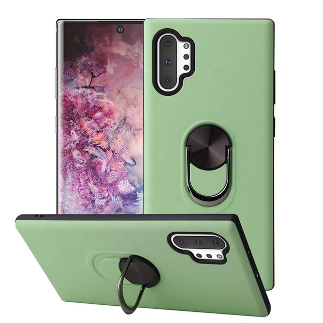Armor Kickstand Fundas Para Celular Phone Case for Samsung Note 10 Plus Cover
