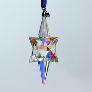 NEW Star Brilliant <b>Crystal</b> Snowflake Ornament for Christmas Gift - Product Image 3