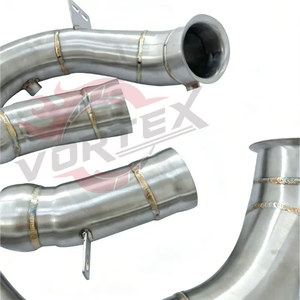 Tubo de Escape de Alto Rendimiento Vortex, de Acero Inoxidable Pulido Espejo, para Mercedes-Benz W222 AMG S63 4.0T - Product Image 5