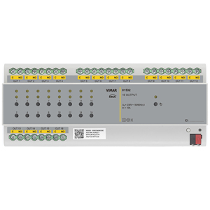 Module de commande domotique Vimar 16 sorties KNX 230V 10A - Product Image 1