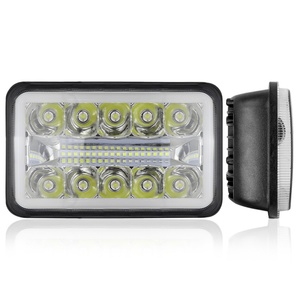 Lampe de travail universelle pour voiture, 5 pouces, avec ouverture jaune et blanche, 45W, accessoires électriques automobiles, éclairage LED pour voiture - Product Image 3