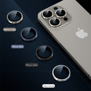 WEADDU Hawk Eye Len protecteur d'écran en verre trempé protecteur d'objectif de caméra pour iphone 16 15 14 pro max <span class=keywords><strong>Film</strong></span> de protection pour appareil photo - Product Image 3