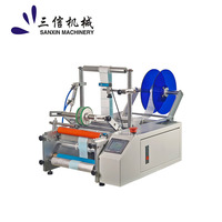 Machine d'étiquetage semi-automatique pour bouteilles rondes, contrôle par écran tactile, pour pots en verre cosmétiques, applicateur d'étiquettes pour bouteilles