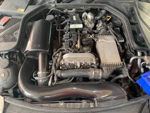 El sistema de motor de coche es adecuado para Mercedes Benz Glc200/260/300 M274 2,0 T Kit de sistema de admisión de frío de fibra de carbono seco - Product Image 5