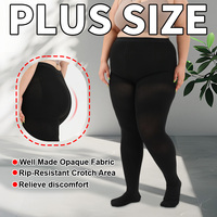 Bas de contention en silicone pour cuisses, compression 20-30 mmHg, pour le soutien des jambes en cas d'œdème et la prévention de la TVP, grande taille