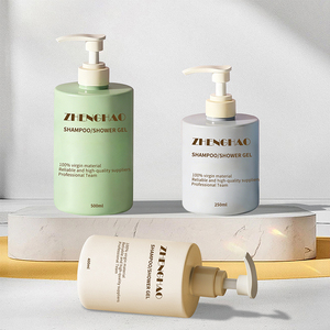 Luxury PET Empty Plastic Cosmetic Hotel Shampoo Foaming Body Wash Shower Gel <strong>Pump</strong> <strong>Lotion</strong> <strong>Bottle</strong> <strong>Bulk</strong> Manufacturer - Product Image 1