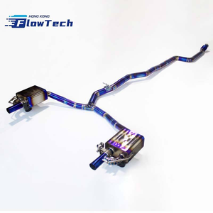 ท่อไอเสีย FlowTech Performance Catback วัสดุไทเทเนียมอัลลอย ระบบวาล์วทรอนิก สำหรับรถยนต์เมอร์เซเดสเบนซ์ W213 C238 E200 E300 - Product Image 3