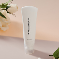 Gel pour les yeux cosmétique de luxe, applicateur de massage en céramique, embout de refroidissement, emballage de beauté, tube souple à presser