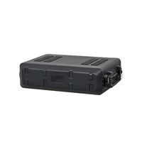 OEM ODM Ningbo Uworthy Supply, boîtier de vol en plastique rigide moulé par soufflage en matériau PE, application générale 1U 1.5U 2U