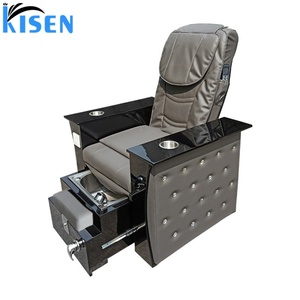 Fauteuil de massage noir de luxe Kisen Beauty Salon avec fauteuil de pédicure très demandé, couleur au choix, fauteuil de beauté pour salon de manucure - Product Image 3