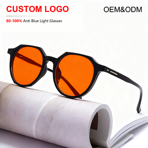 Factory Price Wholesale OEM Custom Logo Hot Sale Computer Gamers Programmers TR90 <strong>Frame</strong> CR39 Lens Anti Blue Light Filter Glasses - Product Image 1