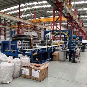 Jl tự động ngang lớn dây kim loại dây chuyền đóng gói dây thép ngang cuộn dây đóng gói dòng - Product Image 3