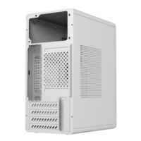 Ruix MY05 bon prix Table blanche bureau Micro ATX boîtier étuis d'ordinateur et tours Support installer ventilateur de panneau latéral