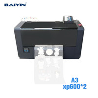 Mini imprimante DTF A3 A4 XP600 à double tête, petite machine de bureau pour impression directe sur film, impression de t-shirts, Impresora DTF, garantie 1 an