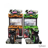 Machine de jeu de course de simulateur de moteur gp à pièces en gros Machine de jeu de course vidéo de moto d'intérieur