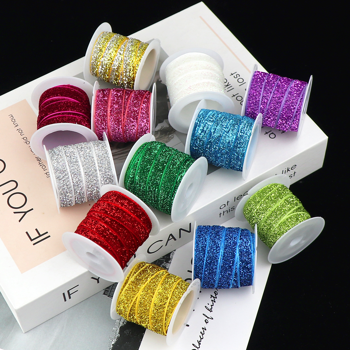 Wholesale Luxury Satin Silk Multi-Size Gift Ribbons with Bow