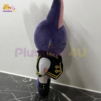 Livre personnage en peluche petits jouets mous Anime personnage en peluche peluche chat jouets