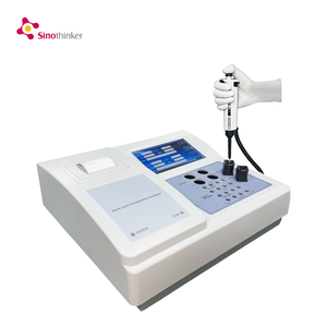 Analyseur clinique de la fonction de coagulation sanguine PT APTT TT FIB FDP D-Dimer AT-III, faible teneur en réactifs pour laboratoire hospitalier - Product Image 1