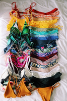 Logo personnalisé Bikini Fabricant chinois Maillots de bain Nouveau tissu Vêtements de plage pour femmes