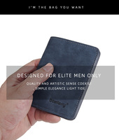 Dompet pria pendek ramping modis baru dompet pria tempat kartu sederhana dompet pria tempat foto klasik klip kartu pria kualitas tinggi