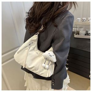 Bolso Tote Casual de Diseño Coreano, Bolso de Hombro Cruzado Versátil y Moderno con Forro de PU para Mujer, Gran Venta - Product Image 6