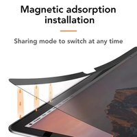 Manyetik gizlilik filtresi ekran koruyucu için Macbook 12 13 15 16.1 16.2 inç Anti parlama önleyici Anti casus dizüstü ekran film