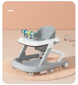 Andadera Andador Para Bebes multifunzione <span class=keywords><strong>3</strong></span> In 1 girelli rotondi prodotti per bambini giocattoli Push girello con <span class=keywords><strong>ruote</strong></span> musicali e sedile - Product Image 3