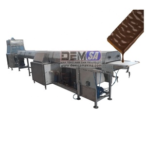 Máquina Profesional de Recubrimiento y Enrobo de Chocolate con Túnel de Enfriamiento, Nuevo Modelo de Alta Calidad, Fabricada en Karaman, Automática para Chocolate Crudo con Leche - Product Image 4