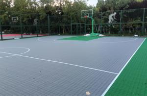 Portable <strong>3x3</strong> Basketball Court <strong>Tiles</strong> Modular Interlocking Eco-Friendly Waterproof Shock Absorption Anti-Slip Plastic Flooring - Product Image 4