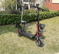 Scooter électrique pliable à double moteur pour adultes, léger et puissant, 5600 W, vélo électrique et scooter électrique