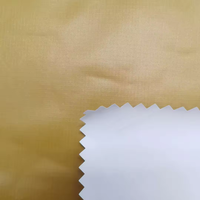 100% nylon imperméable 30D ripstop tissu presse poli enduit PU pour veste extérieure vers le bas manteau hamac
