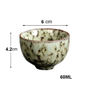 Tazas de Café de Cerámica al Estilo Coreano, Diseño Fresco y Lindo, Tazas de Té Kung Fu Esmaltadas, Ecológicas, para Degustación Profesional, Venta al Por Mayor - Product Image 6