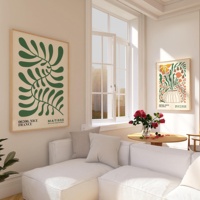 Vente en gros de motifs décoratifs pour hôtels, œuvres d'art modernes personnalisées, abstraites pour salon, toiles d'art mural, peintures acryliques UV à l'huile pour la maison