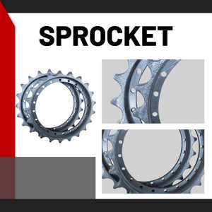 Высококачественная ведущая звездочка (черно-желтая) 9391227 для гусеничного экскаватора <span class=keywords><strong>LIEBHERR</strong></span> - Product Image 2