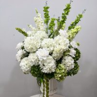 Boule de fleurs artificielle réaliste en soie, rose verte, grande, pour décorations de mariage et centres de table de remise de diplôme