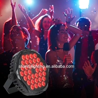 Nouvelles lampes PAR fines à télécommande 3W*36pcs, pleine couleur, vente en gros, éclairage de scène, lumière de discothèque pour mariage, fête, bar