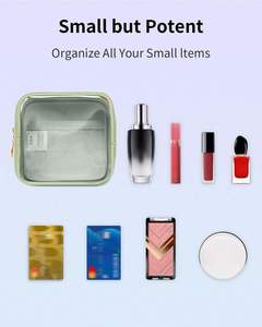 <span class=keywords><strong>Neceser</strong></span> de <span class=keywords><strong>Viaje</strong></span>, Bonito, Transparente, Impermeable, Mini Bolsa de Maquillaje de PVC para <span class=keywords><strong>Mujer</strong></span> - Product Image 5