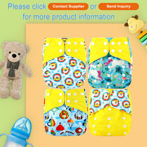 Couches lavables écologiques en tissu pour nouveau-né, couvre-<span class=keywords><strong>couche</strong></span> <span class=keywords><strong>lavable</strong></span> - Product Image 5