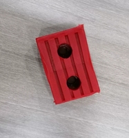 Cadena de goma para Tractor Bloque de goma Tubo de plástico Bloque de tracción para Tractor Bloque de goma Oxford no estándar