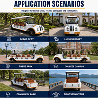 Voiture électrique de tourisme vintage personnalisable, idéale pour les célébrations de mariage, les galas et les défilés