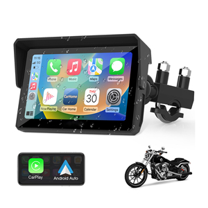 5 inch xe máy di động IPS màn hình với không dây Carplay/Android Auto BT IP68 không thấm nước OEM/<span class=keywords><strong>ODM</strong></span>/tùy biến - Product Image 1