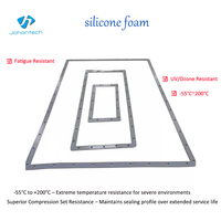 Rouleau de mousse de silicone à cellules ouvertes Johan Good Compression Recovery BF2000 pour l'étanchéité et l'amortissement
